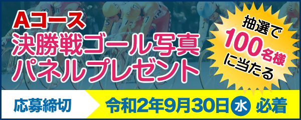 決勝戦ゴール写真パネルプレゼント