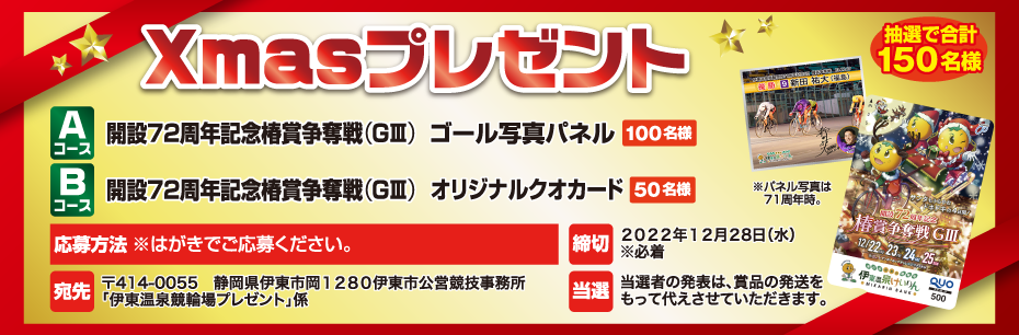 プレゼントキャンペーン