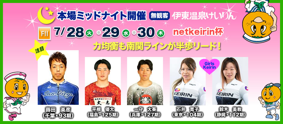 注目選手スライド